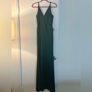 Hunter green Windsor Maxi Dress-Brand New